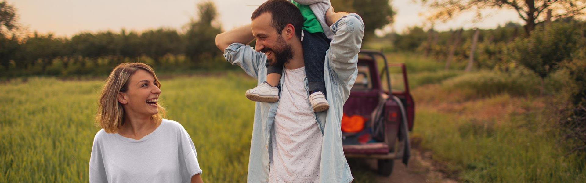 Family Walking